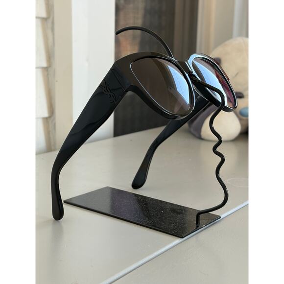 Saint‎ Laurent Paris SL M3 001 Black Sunglasses 55-16-140 Grey Lens